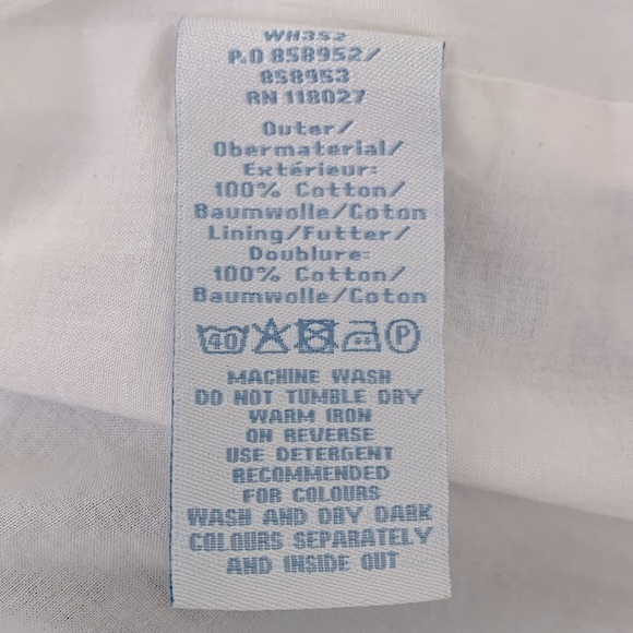 Boden Savannah Leaf Print Sundress 8L - Picture 9 of 9